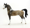 FRENZY OF FIREWORKS - OOAK Sooty Buckskin  Pinto Arabian with Mapping - 7/3