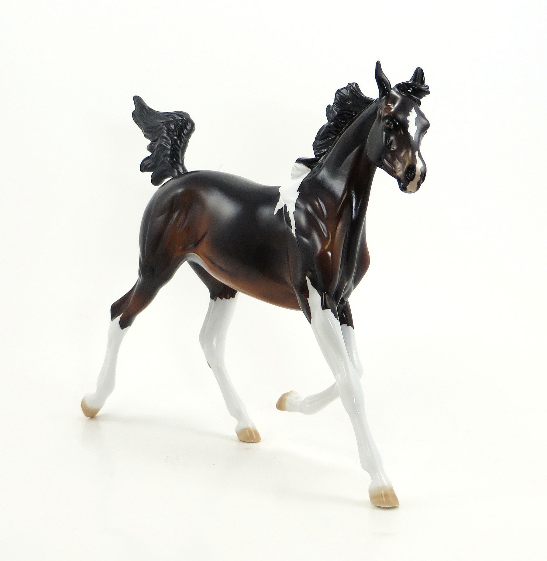 UNCLE SAMS DAUGHTER - Seal Bay Pinto Yearling Model Horse - LE15 - 7/3