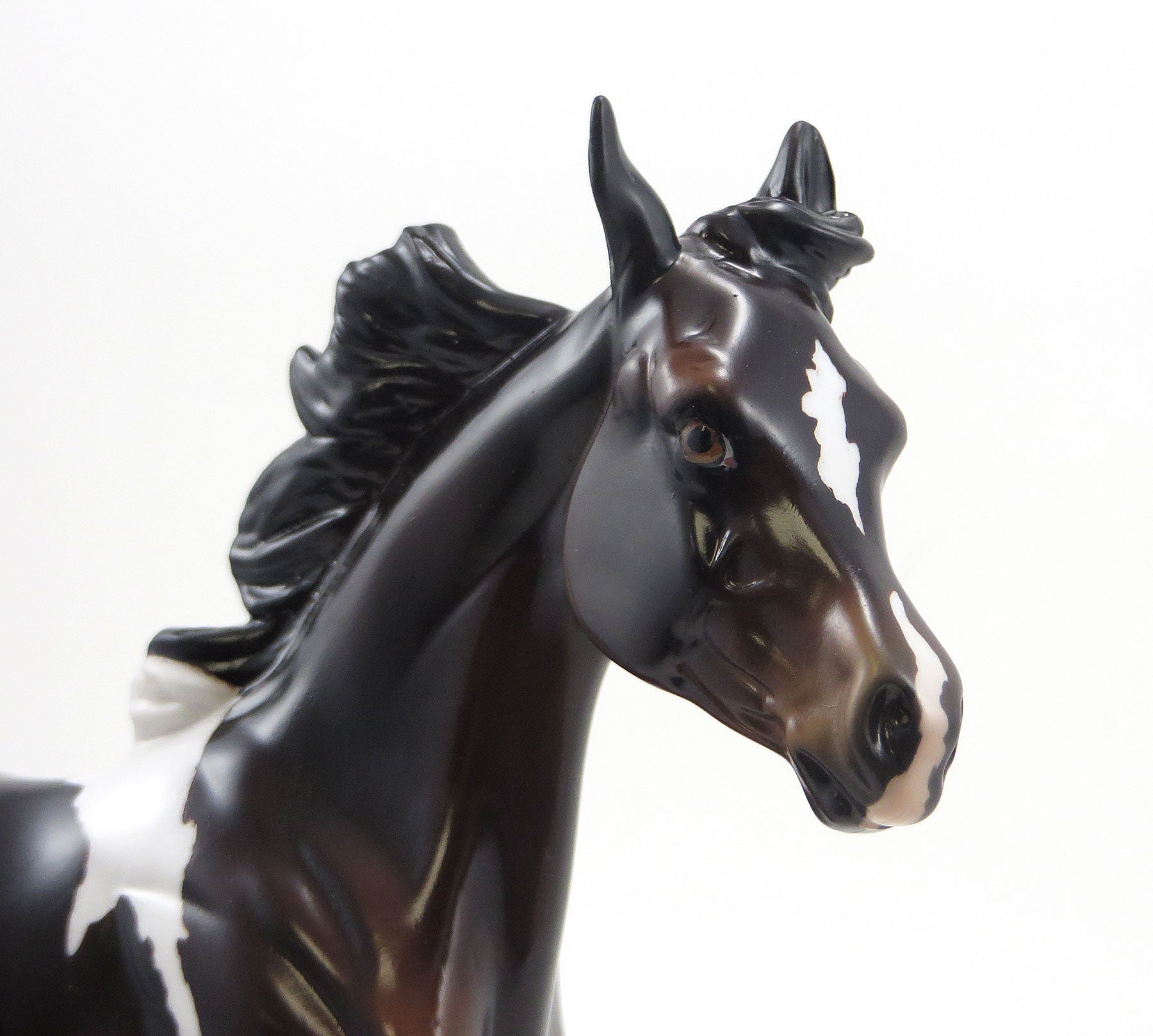 UNCLE SAMS DAUGHTER - Seal Bay Pinto Yearling Model Horse - LE15 - 7/3