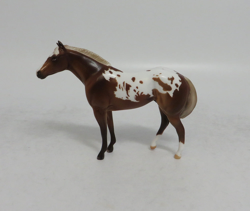 GAHANNA MINI ME - LE7 CHESTNUT APPALOOSA STOCK CHIP EA2018