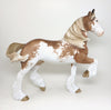 sabino chestnut drafter model horse 