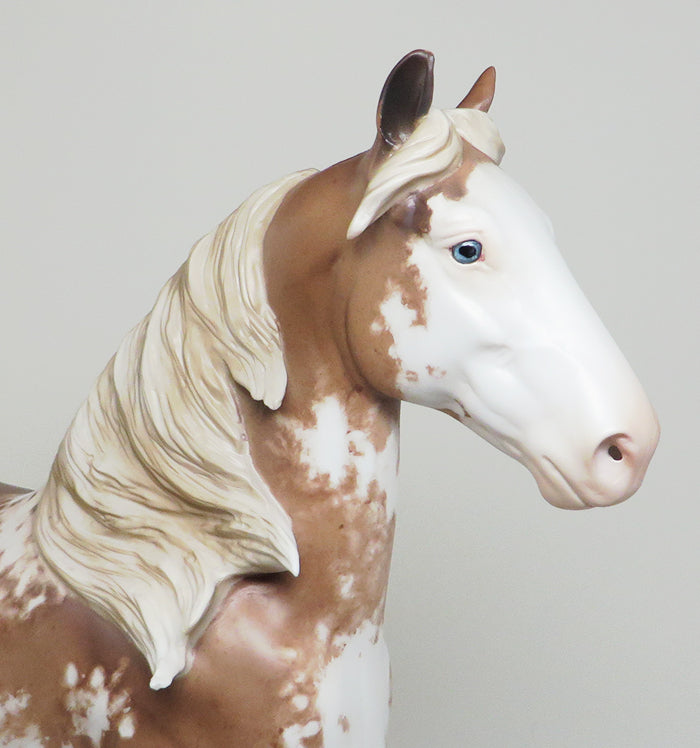 trotting drafter model horse 