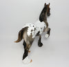 CYCLONE-LE.4 APPALOOSA TROTTING DRAFTER MODEL HORSE 9/6/17