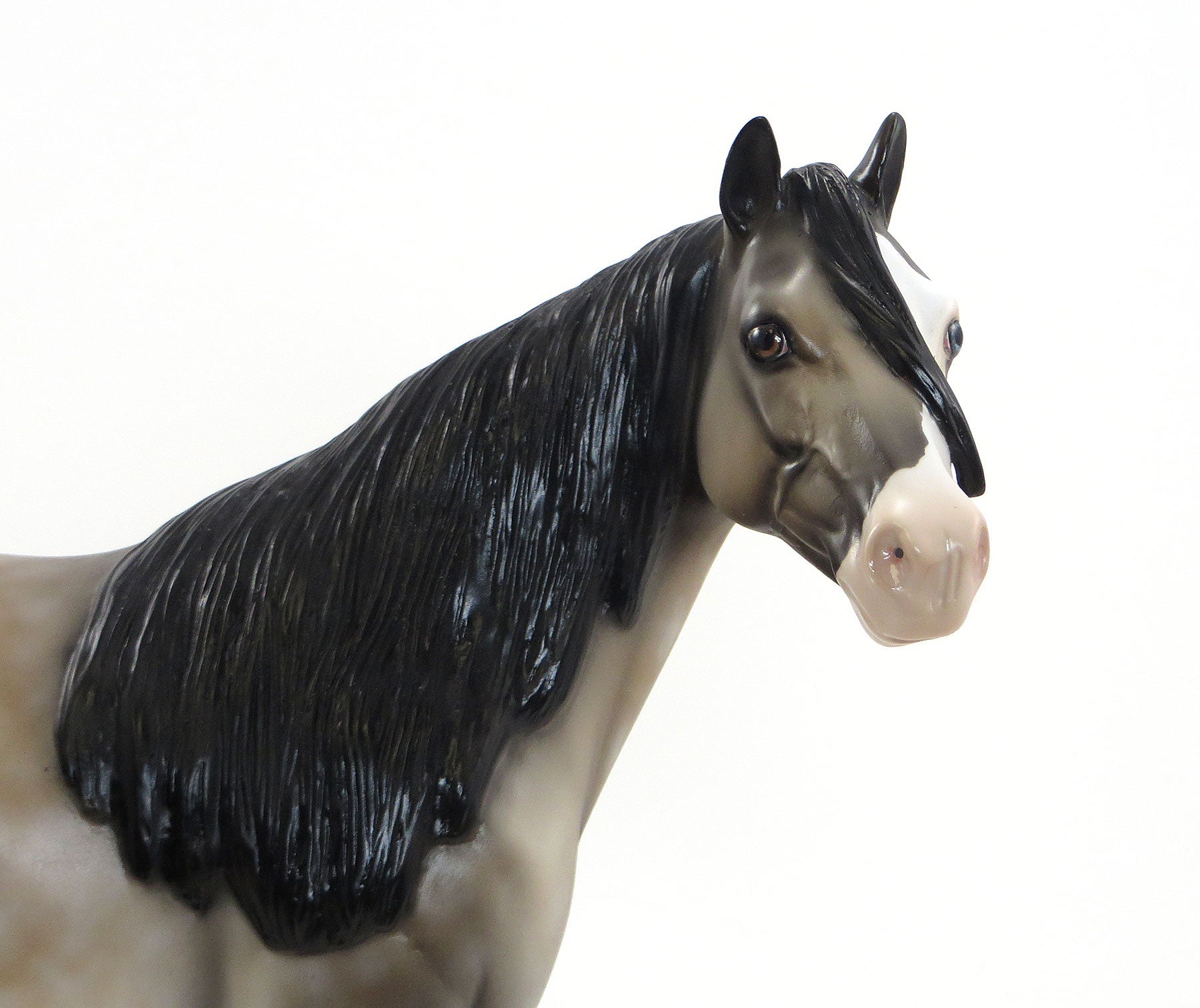 LITTLE LIBERTY - OOAK Star Dapple Buckskin Stock Model Horse Mare - 7/3