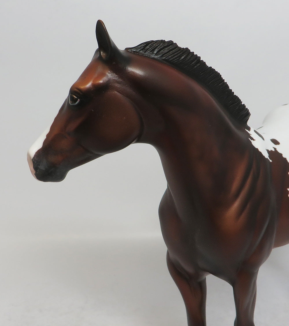BEXLEY  - LE7 BAY APPALOOSA ISH MODEL HORSE EA2018