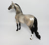 COIN COLLECTOR-OOAK SILVER BUCKSKIN MORGAN MODEL HORSE 9/6/17