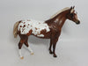 GAHANNA  - LE7 CHESTNUT APPALOOSA ISH MODEL HORSE EA2018