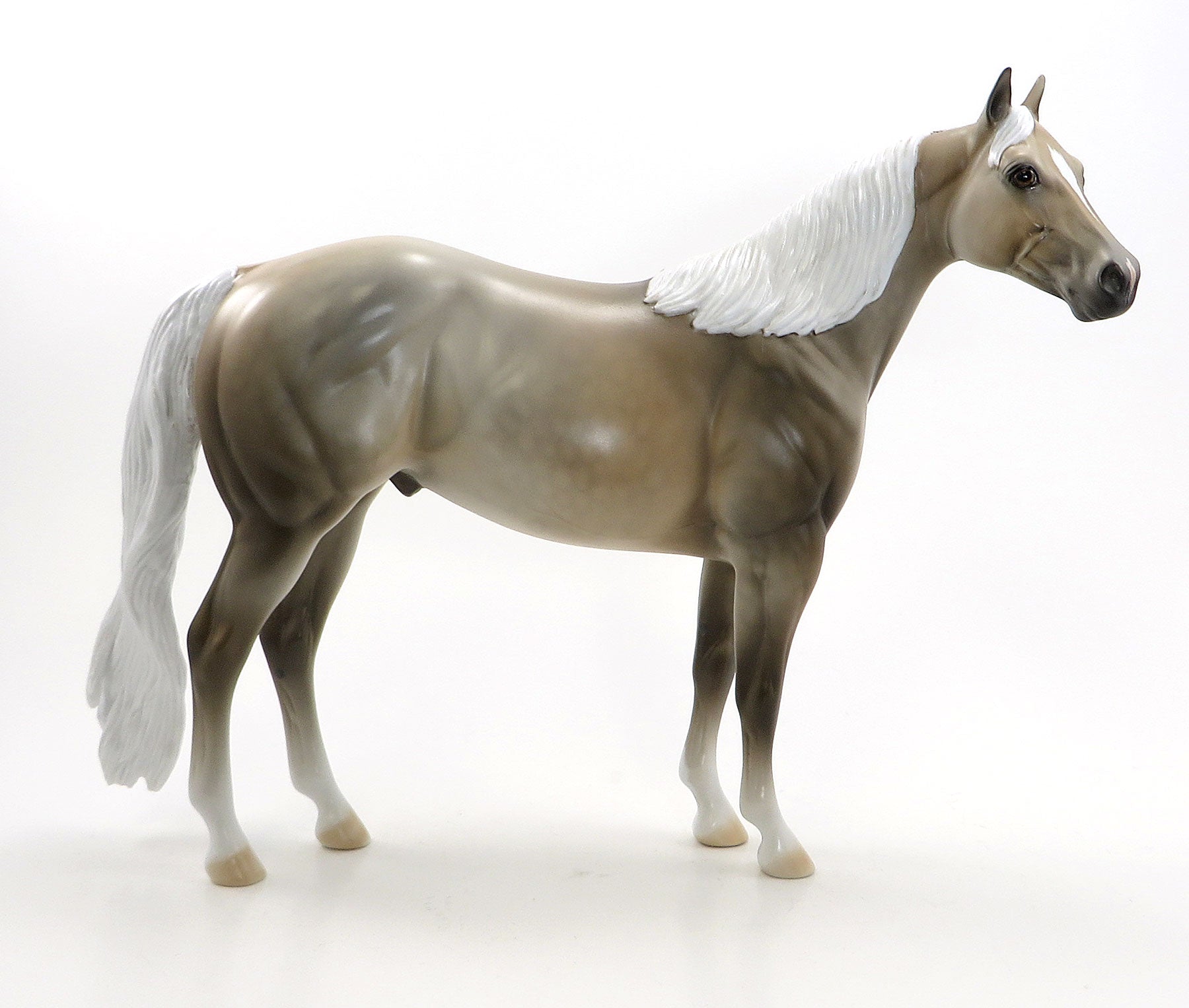 PATRIOTIC HEART- OOAK Sooty Palomino Stock Horse  7/3