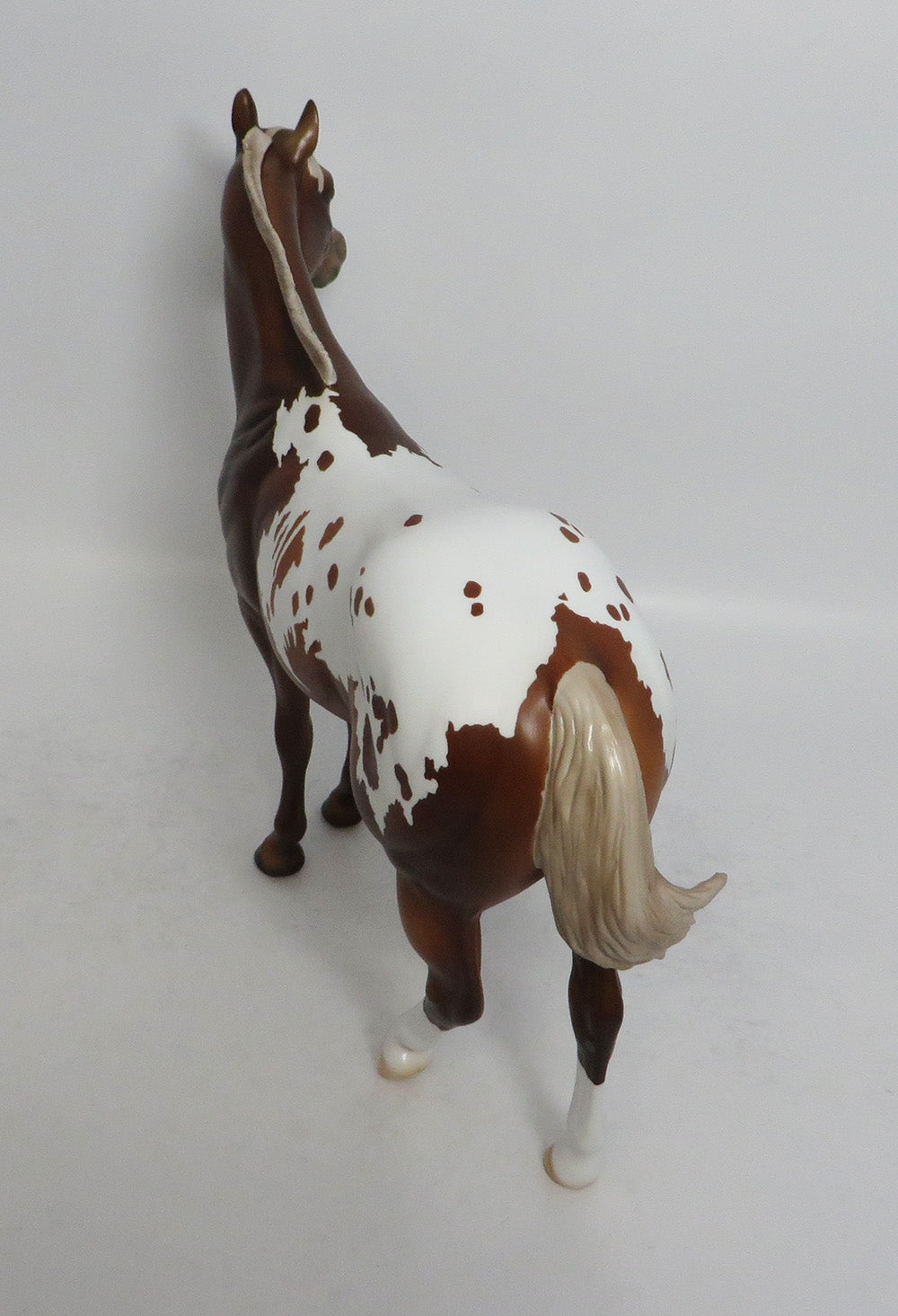 GAHANNA  - LE7 CHESTNUT APPALOOSA ISH MODEL HORSE EA2018