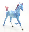 PLAYING WITH SPARKLERS - OOAK Decorator Model Horse Yearling - 7/3
