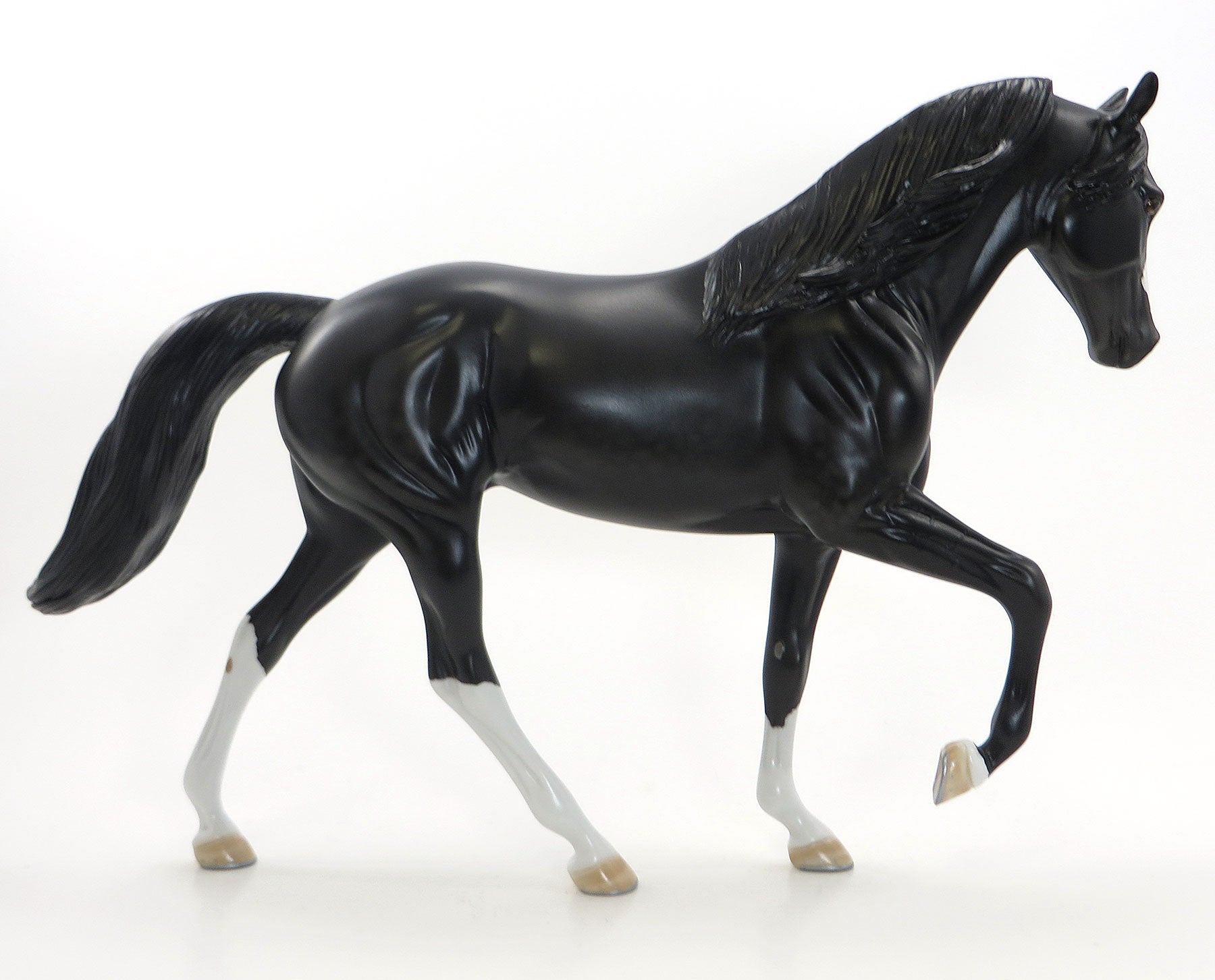 UNCLE SAM- OOAK Black Dappled Tennessee Walker 7/3