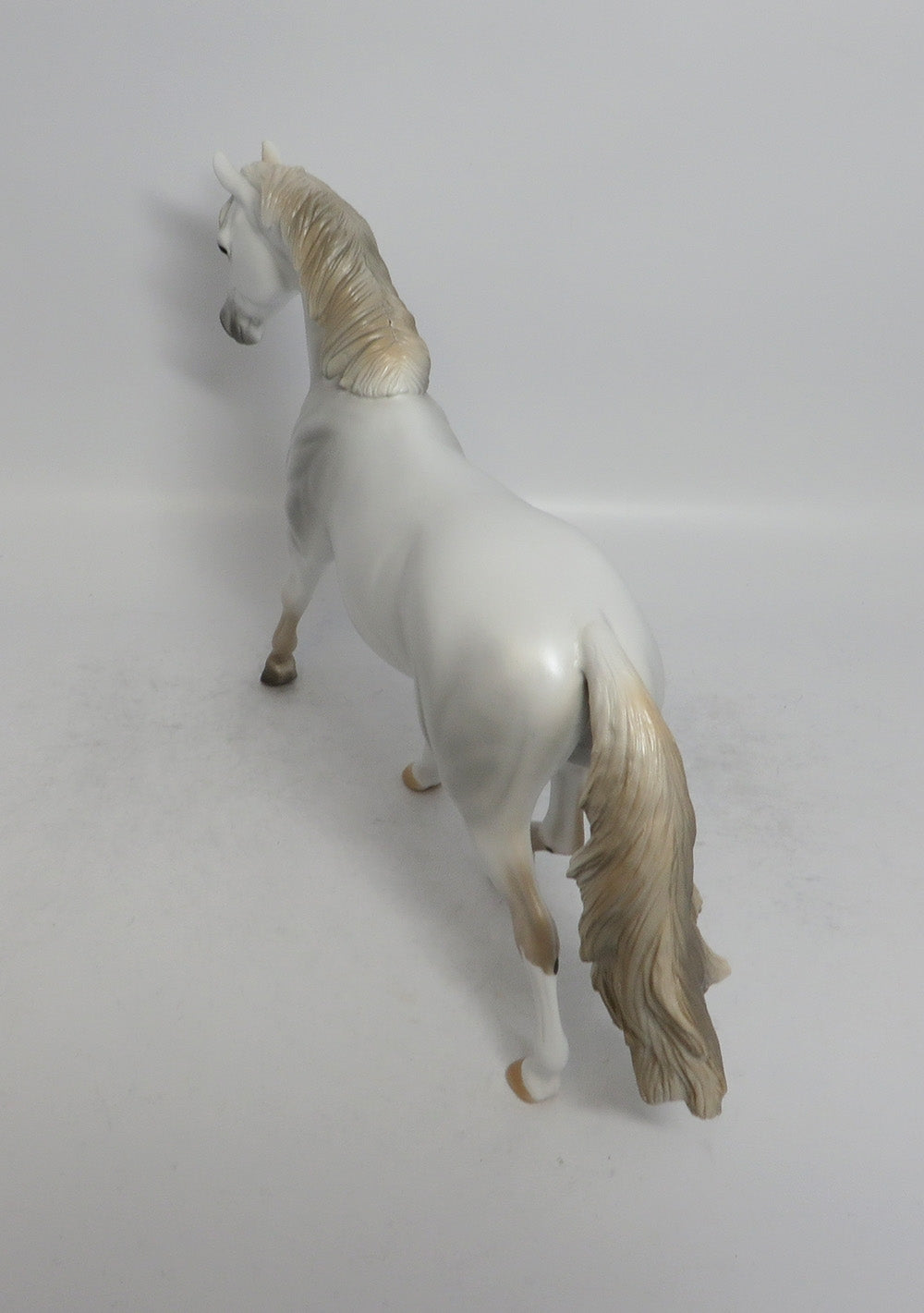 CENTENNIAL - OOAK PEARLY GREY PONY MODEL HORSE SHCF2018