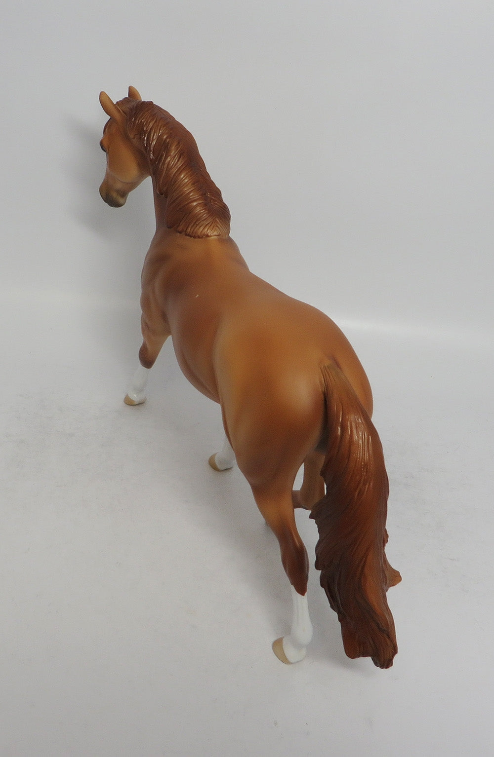 PEACH - OOAK CHESTNUT PONY MODEL HORSE SHCF2018