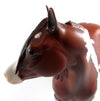 SCARLET DAWN-OOAK MAPPED CHESTNUT &amp; WHITE PAINT MARE ISH MODEL HORSE 10/5/16