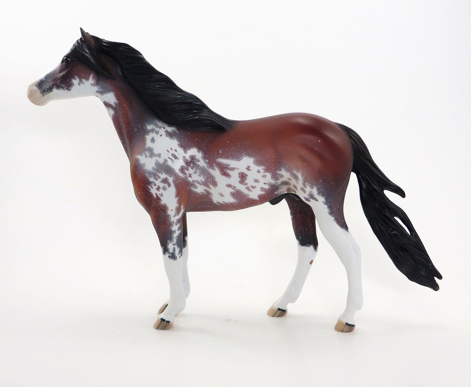 PAWS - OOAK Bay Sabino Mustang Charity Donation Edition by Dawn Quick