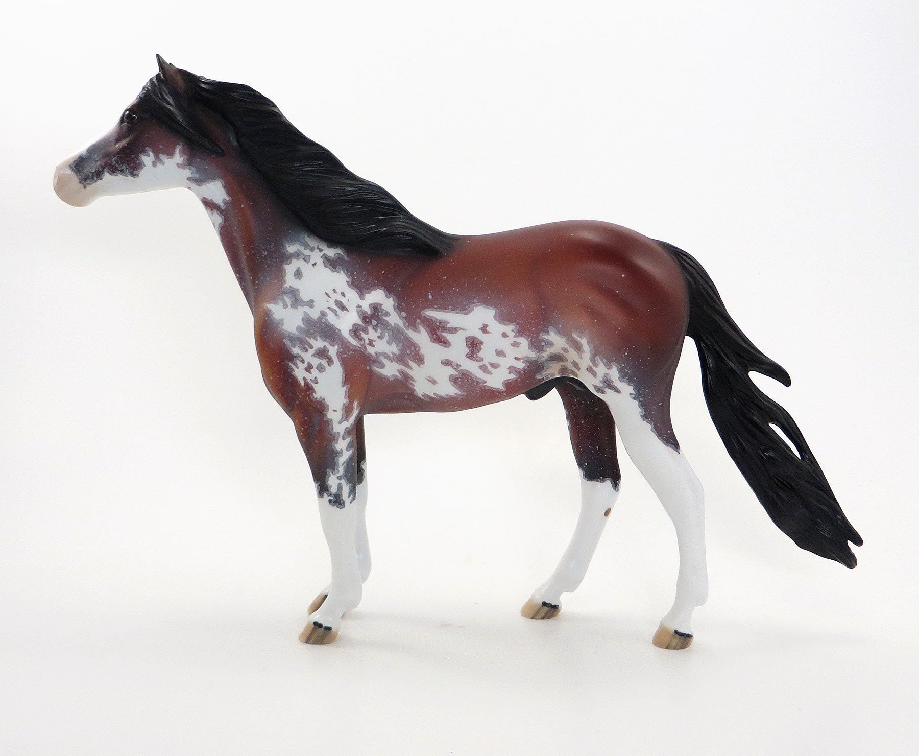 PAWS - OOAK Bay Sabino Mustang Charity Donation Edition by Dawn Quick