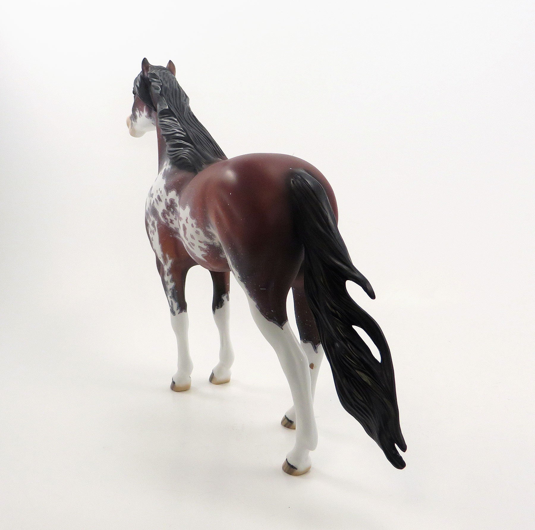 PAWS - OOAK Bay Sabino Mustang Charity Donation Edition by Dawn Quick