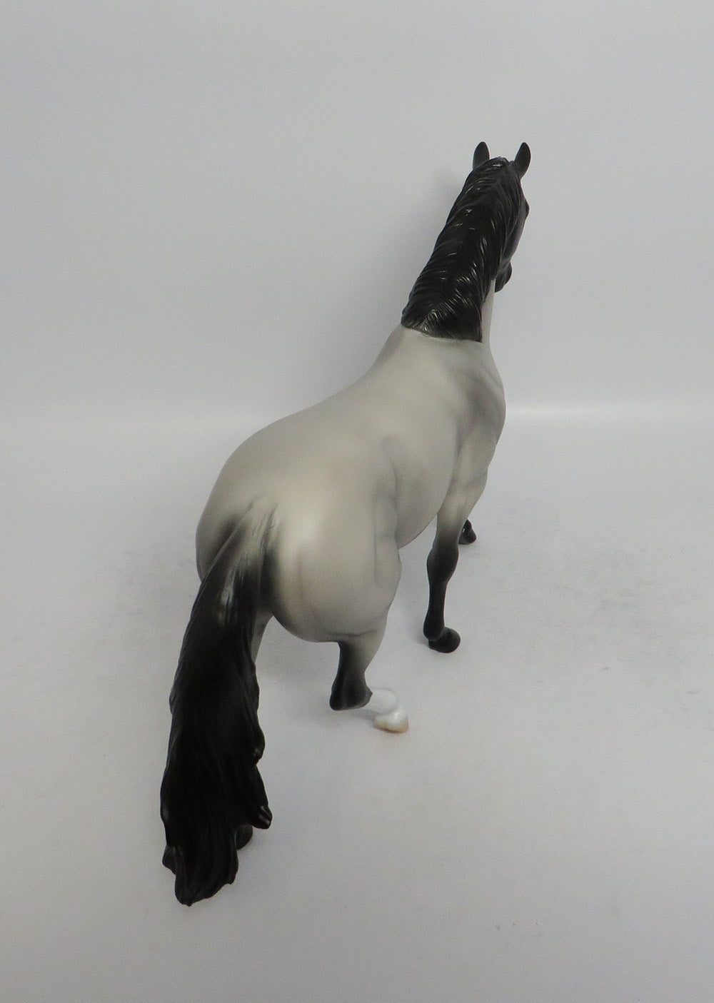 HOOSIER - OOAK GRULLA PONY MODEL HORSE SHCF2018
