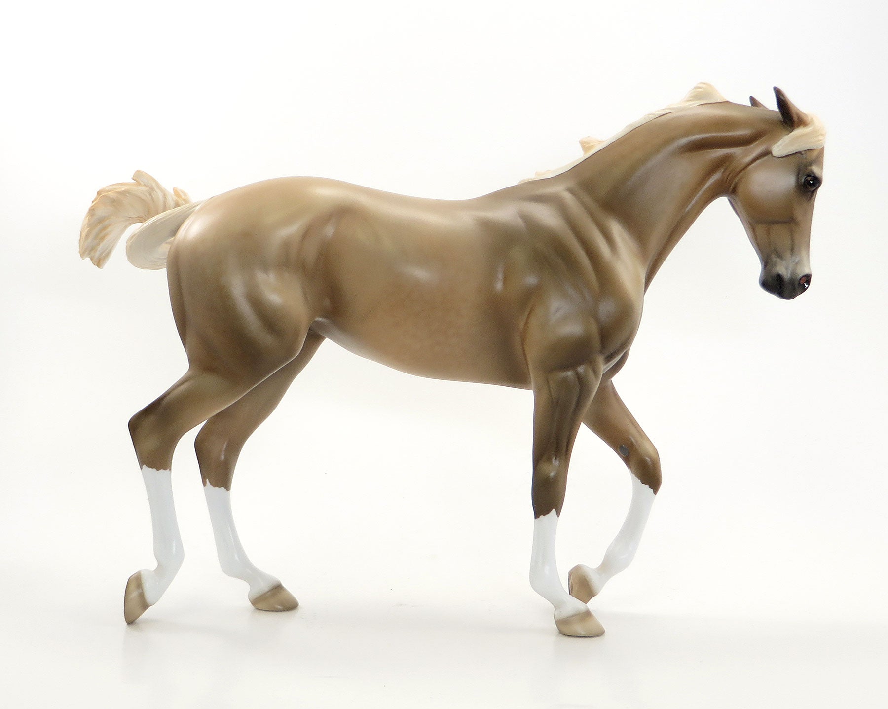 AFTER THE GOLD RUSH - Dappled Palomino Thoroughbred Model Horse Mare - EQ 2015 LE7 - 7/23