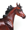 shes gone arabian yearling model horse 