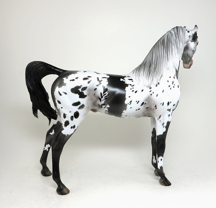 CHANCES ARE-OOAK APPALOOSA ARABIAN MODEL HORSE 4/8