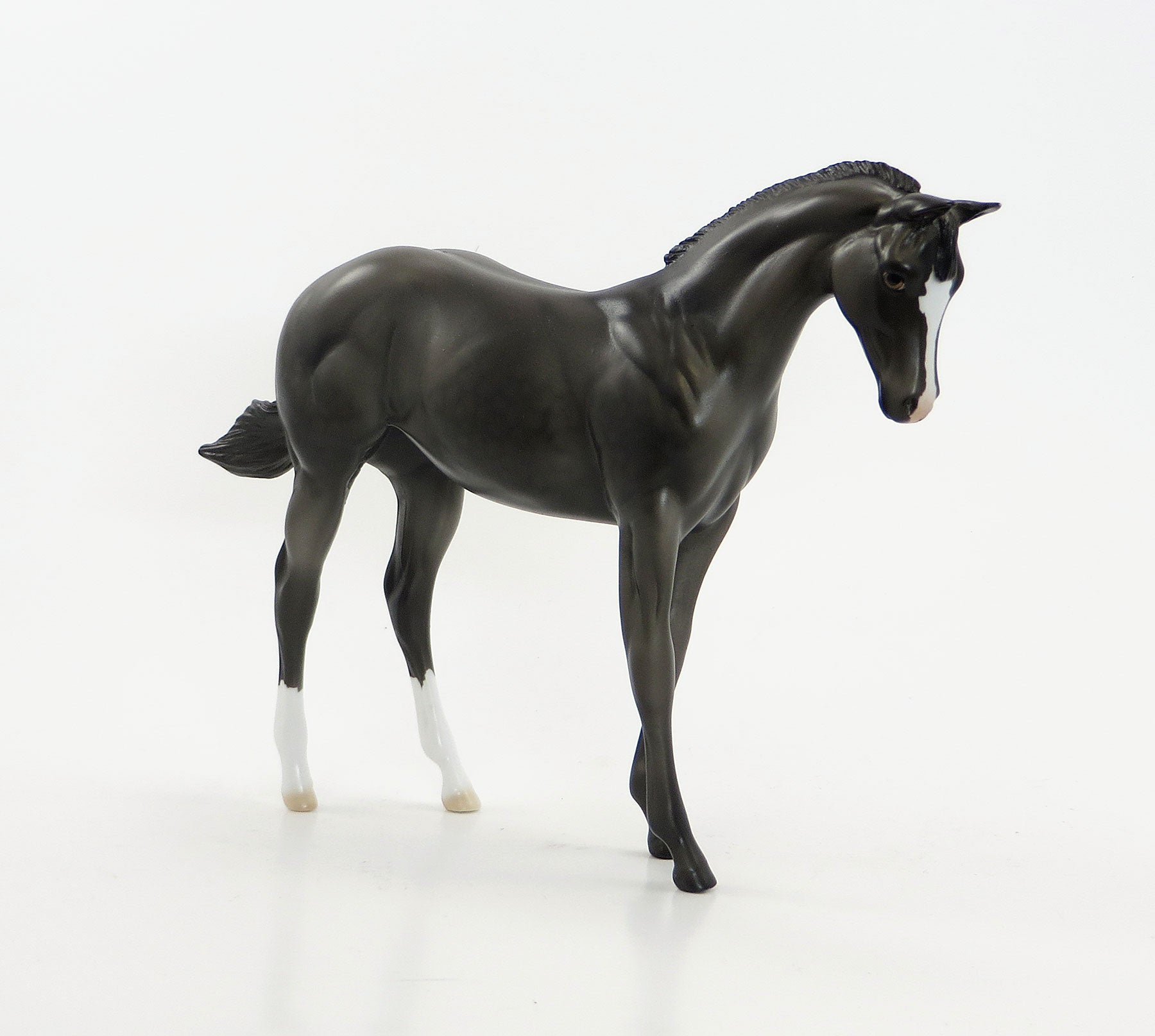 BANZAI - OOAK Dapple Gray Weanling Colt 7/10