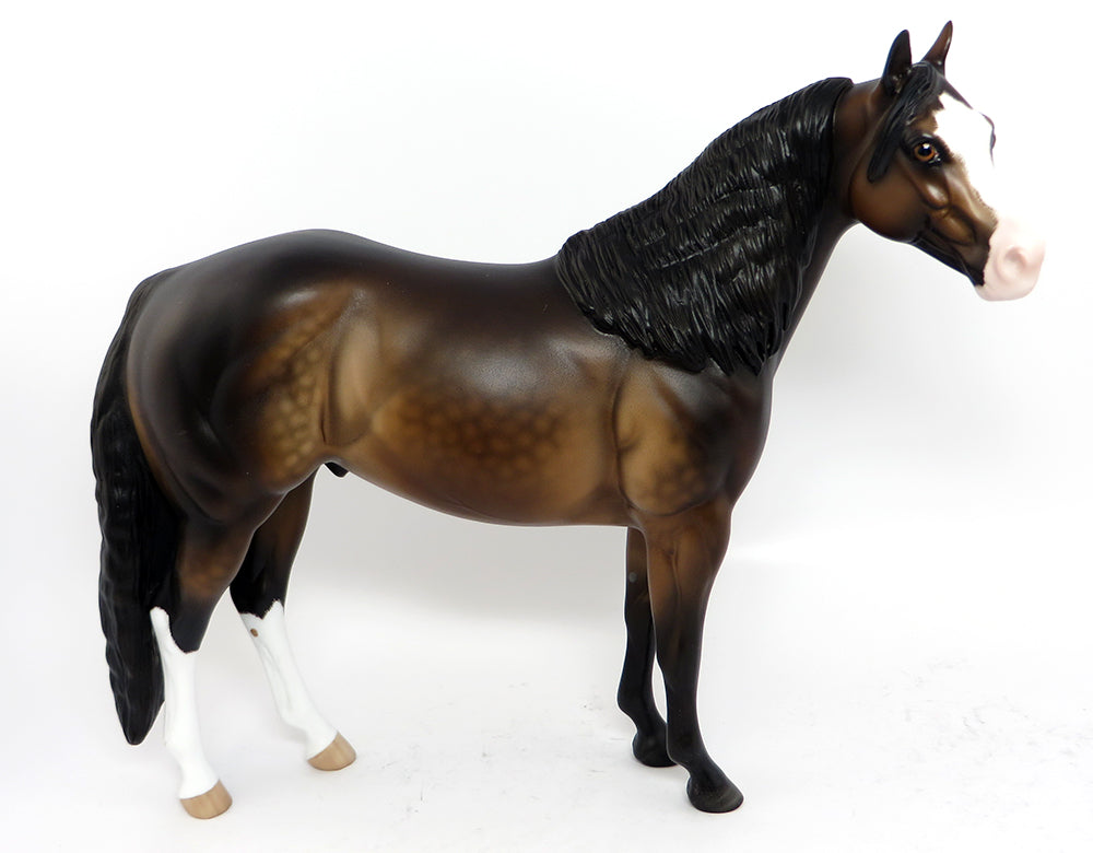 CHIPS N TWIST DAPPLE SEAL BAY ISH MODEL HORSE 3/15