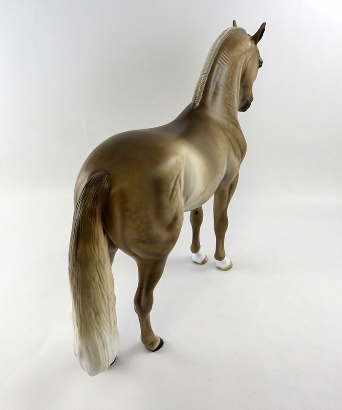 TOOTSIE-OOAK CHESTNUT GOING GREY ANDALUSIAN MARE BY SHERYL LEISURE FOR MOONLIGHT MADNESS 10/7/16