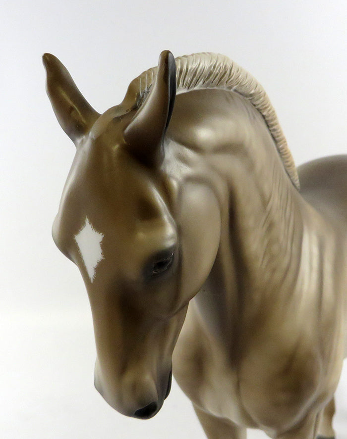 TOOTSIE-OOAK CHESTNUT GOING GREY ANDALUSIAN MARE BY SHERYL LEISURE FOR MOONLIGHT MADNESS 10/7/16