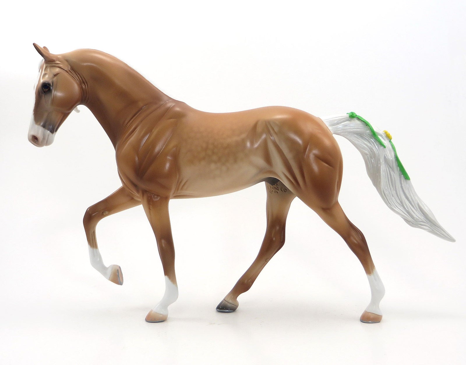 SANDSTORM - LE 5 Dappled Palomino Tennessee Walker with Ribbons & Flowers by Caroline Boydston 7/22