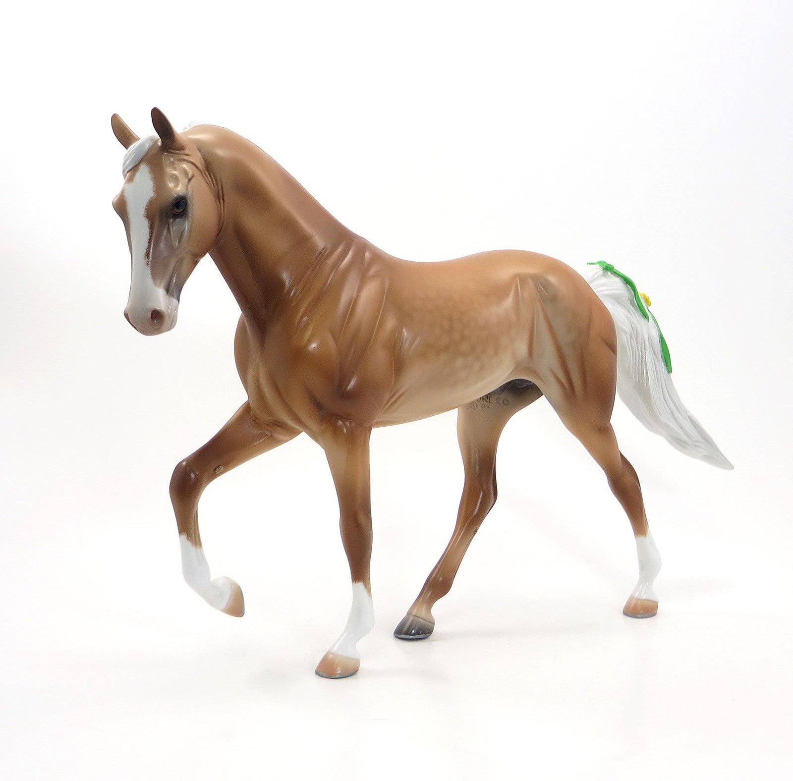 DUST DEVIL - Dappled Sooty Buckskin Tennessee Walker with Ribbons & Flowers by Caroline Boydston - LE 5 - 7/22