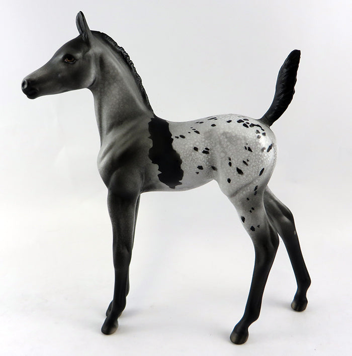 SCAT CAT-OOAK APPALOOSA FOAL MODEL HORSE 10/11/16