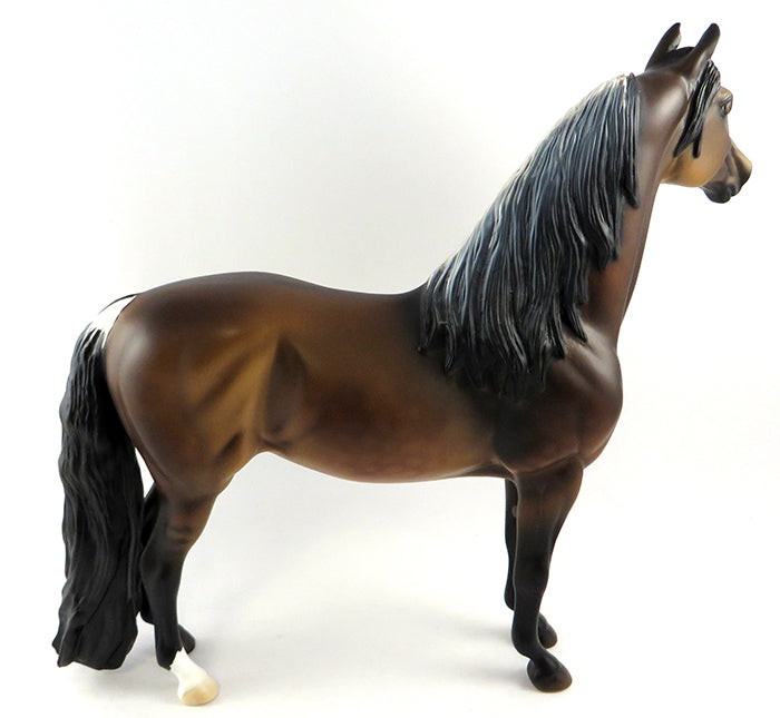 DAPPLE DAN-OOAK DAPPLE DUN MORGAN MODEL HORSE 10/12/16