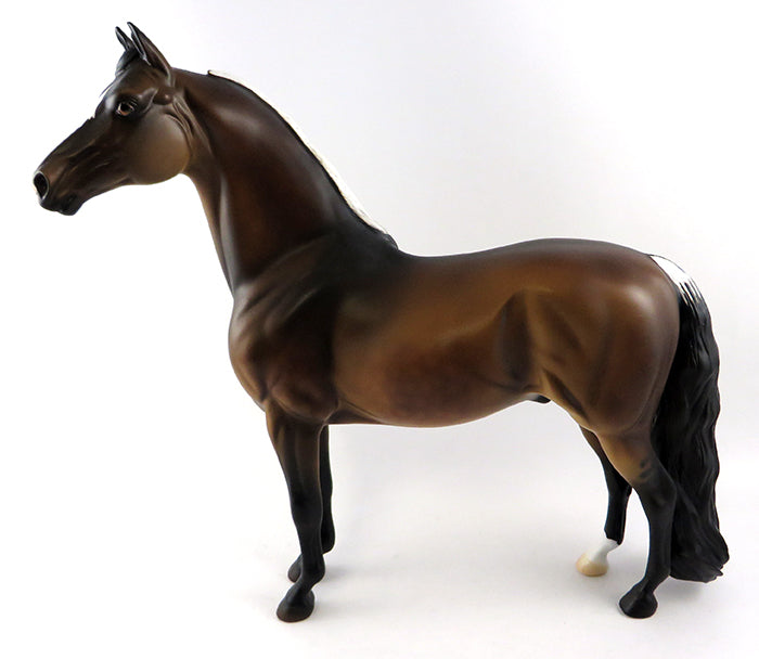 DAPPLE DAN-OOAK DAPPLE DUN MORGAN MODEL HORSE 10/12/16