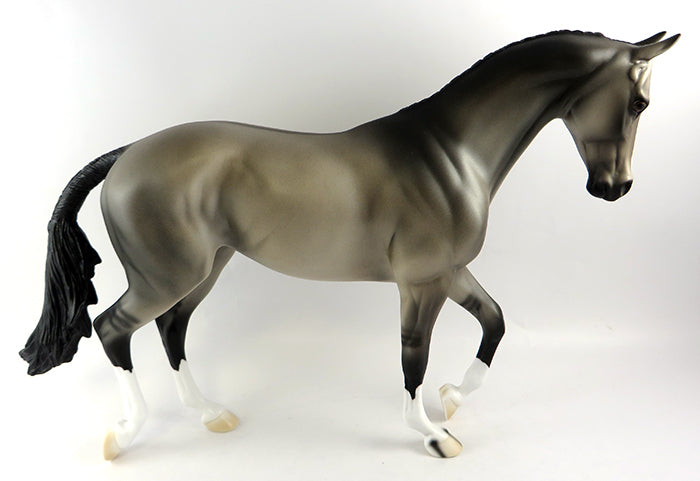 STELLER FELLER-OOAK GRULLA THOROUGHBRED MODEL HORSE 10/12/16