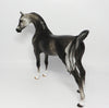 WINDSONG ON MY MIND~OOAK DARK DAPPLE GREY ARABIAN MODEL HORSE 9/13/17