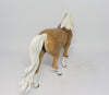 HONKY TONK~OOAK DAPPLE PALOMINO PONY MODEL HORSE BY SHERYL LEISURE 9/12/17
