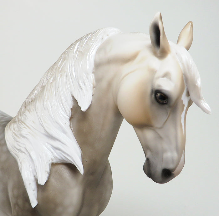 dapple grey model horse andalusian