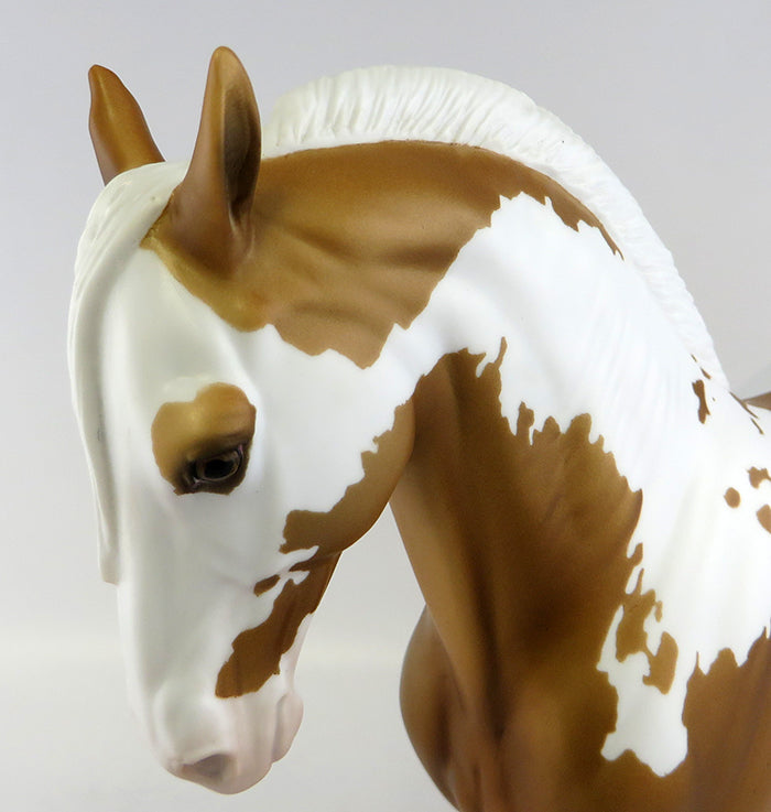 DORADO-OOAK PALOMINO PAINT ANDALUSIAN MODEL HORSE 10/17/2016