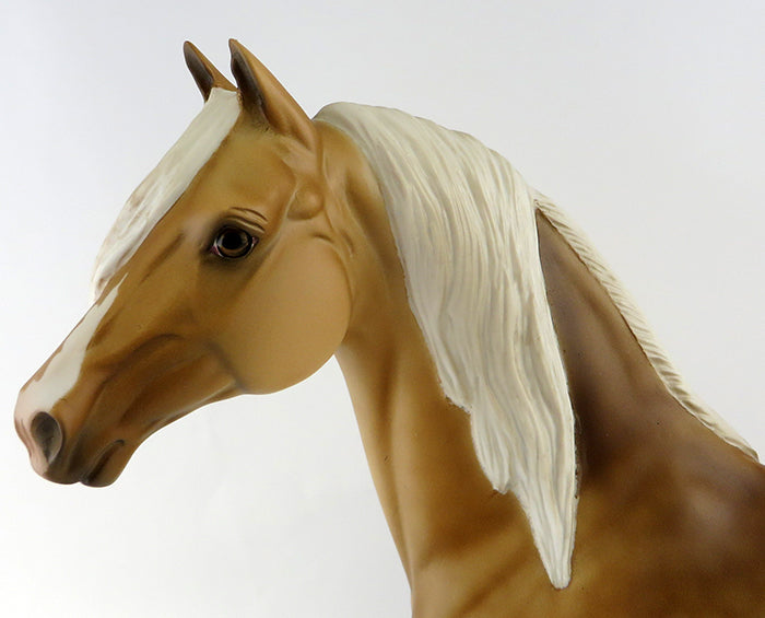 SOMEBODY&#39;S FOOL-OOAK DAPPLE PALOMINO MORGAN MODEL HORSE 10/13/16