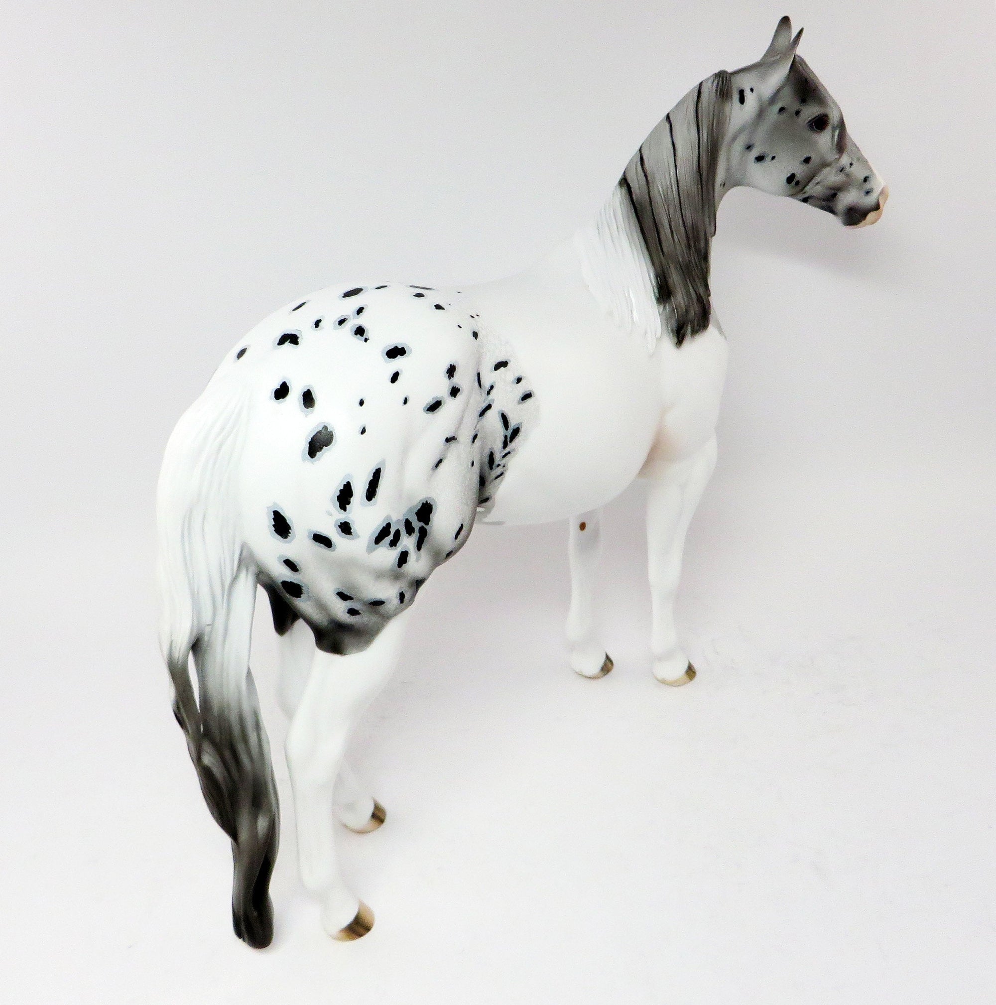 SLOW DANCE~OOAK APPALOOSA ISH MODEL HORSE BY DAWN QUICK 3/17