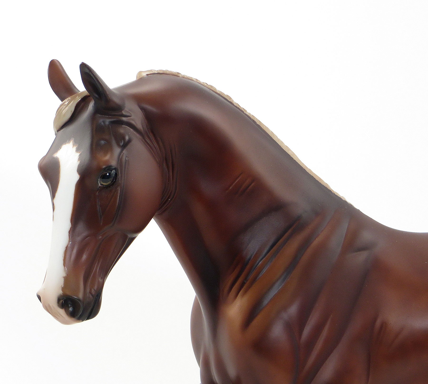 SABRE - OOAK Dark Dapple Chestnut Tennessee Walker by Julie Keim - 7/15