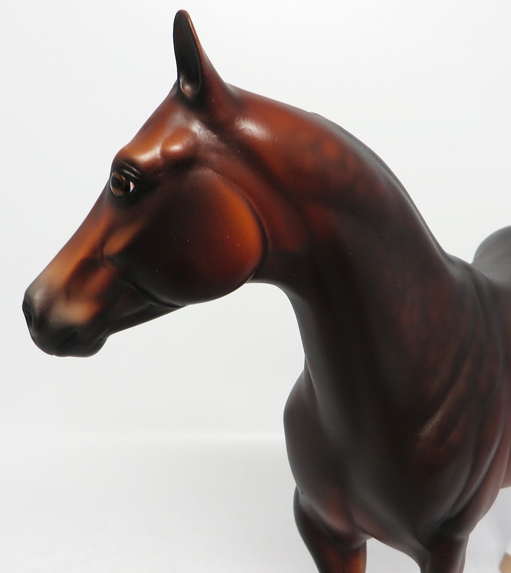 PAPARIKAA~OOAK DAPPLE BAY ISH MODEL HORSE BY SHERYL LEISURE 9/15/17