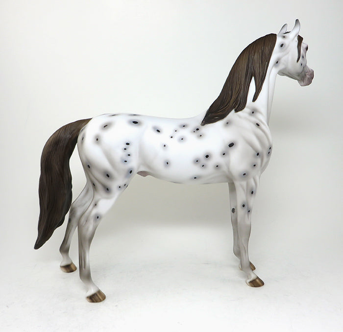 VARIAN-OOAK APPALOOSA ARABIAN MODEL HORSE 4/29