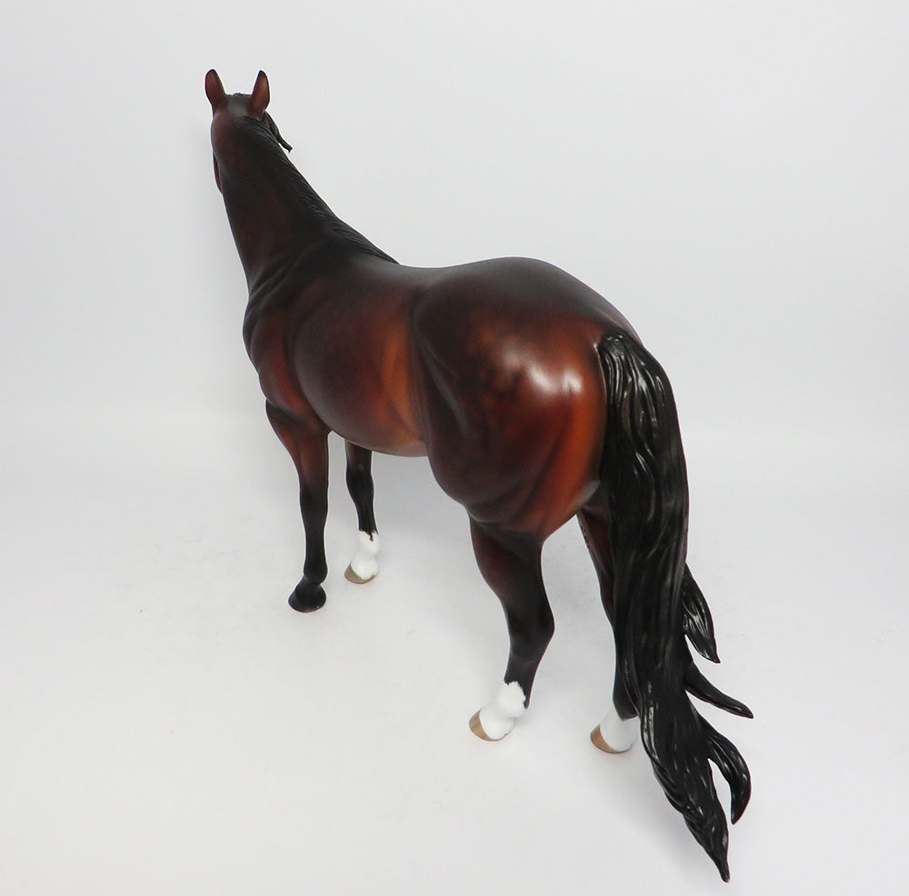 PAPARIKAA~OOAK DAPPLE BAY ISH MODEL HORSE BY SHERYL LEISURE 9/15/17