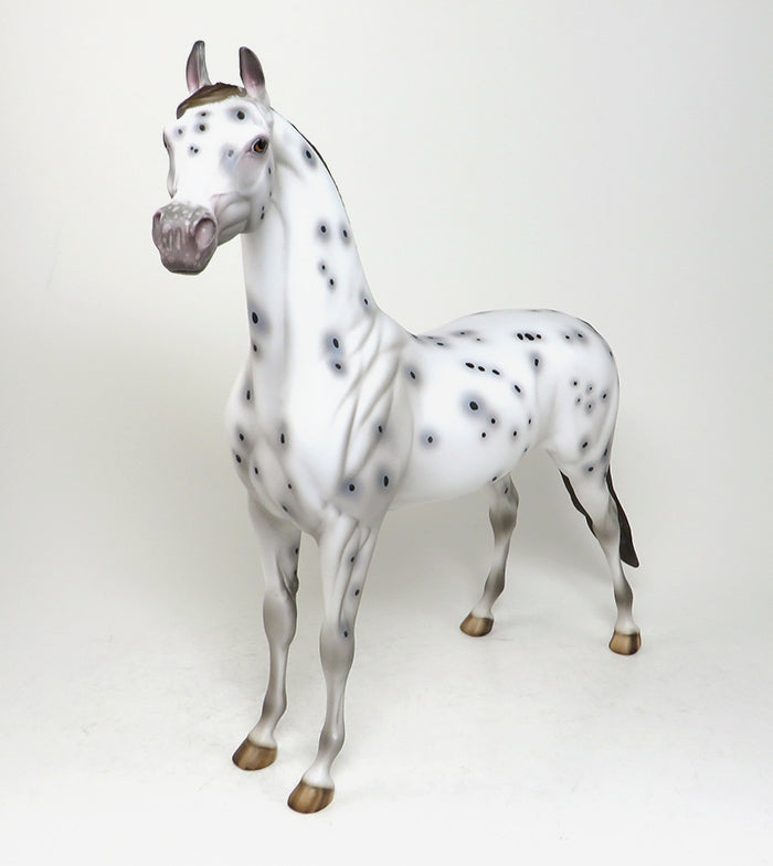 VARIAN-OOAK APPALOOSA ARABIAN MODEL HORSE 4/29