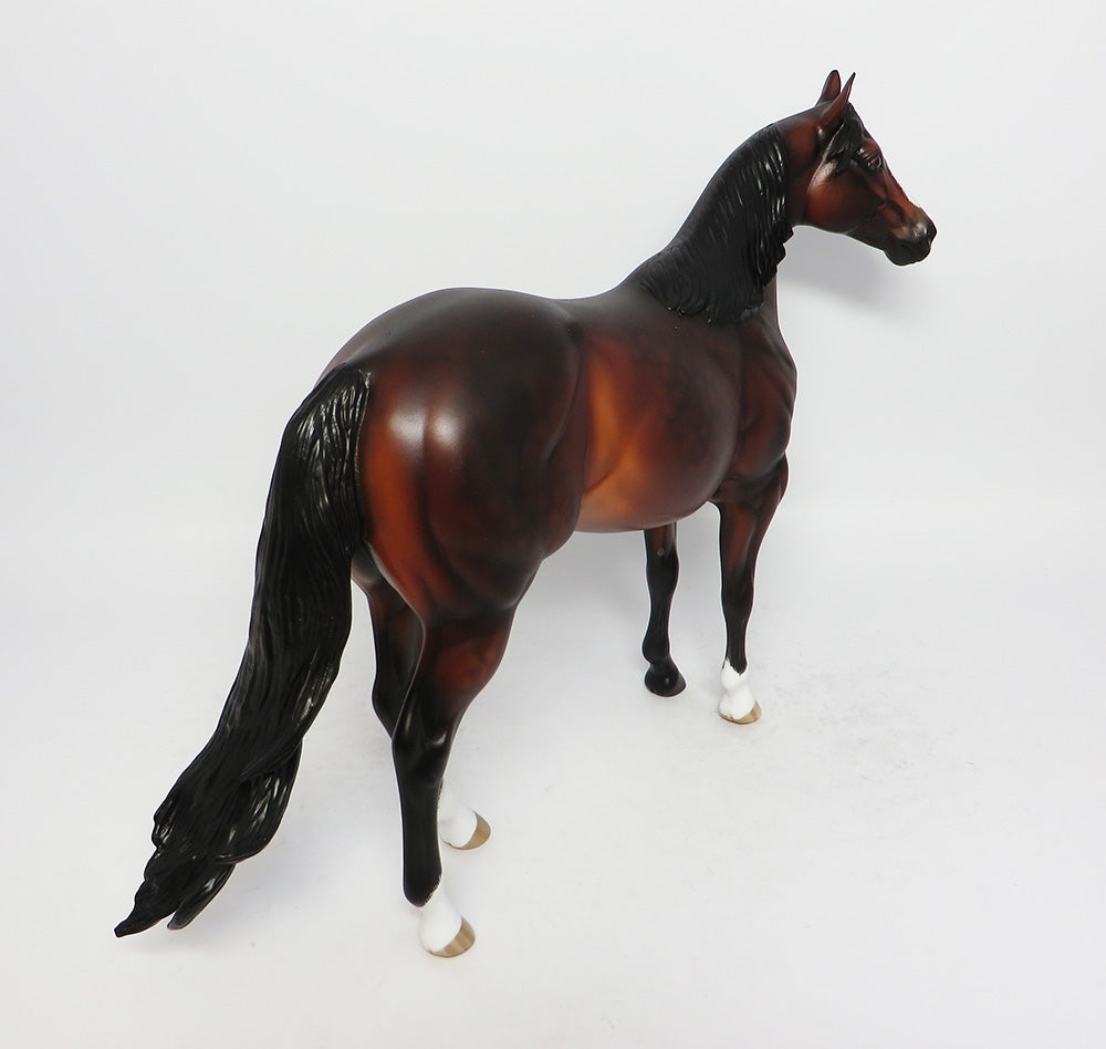PAPARIKAA~OOAK DAPPLE BAY ISH MODEL HORSE BY SHERYL LEISURE 9/15/17