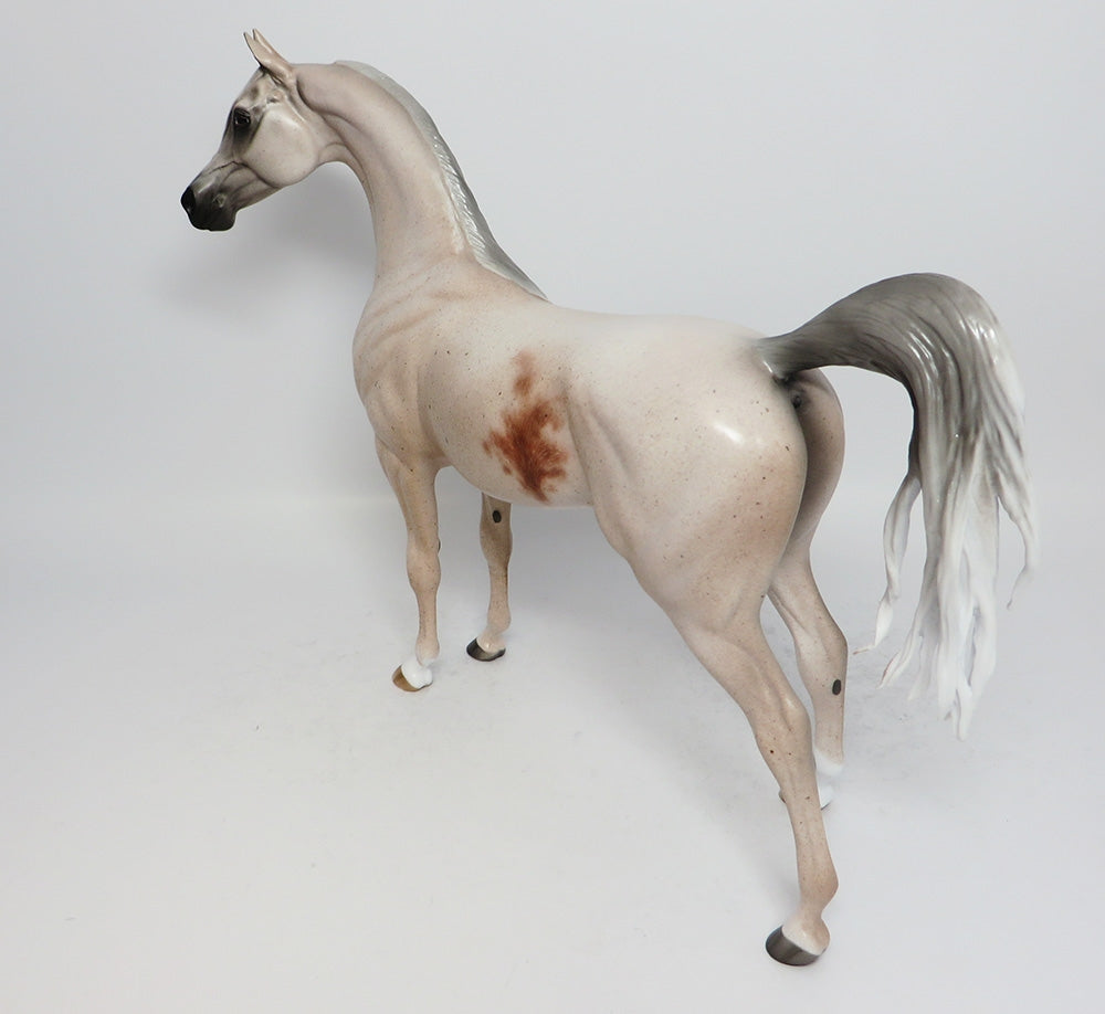 TUMERIC~OOAK BLOODY SHOULDER ARABIAN MODEL HORSE 9/15/17