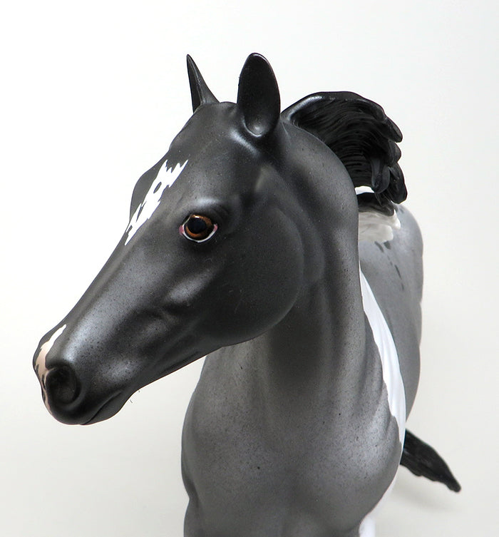 PURPLE RAIN-OOAK PINTALOOSA ISH MODEL HORSE 4/21