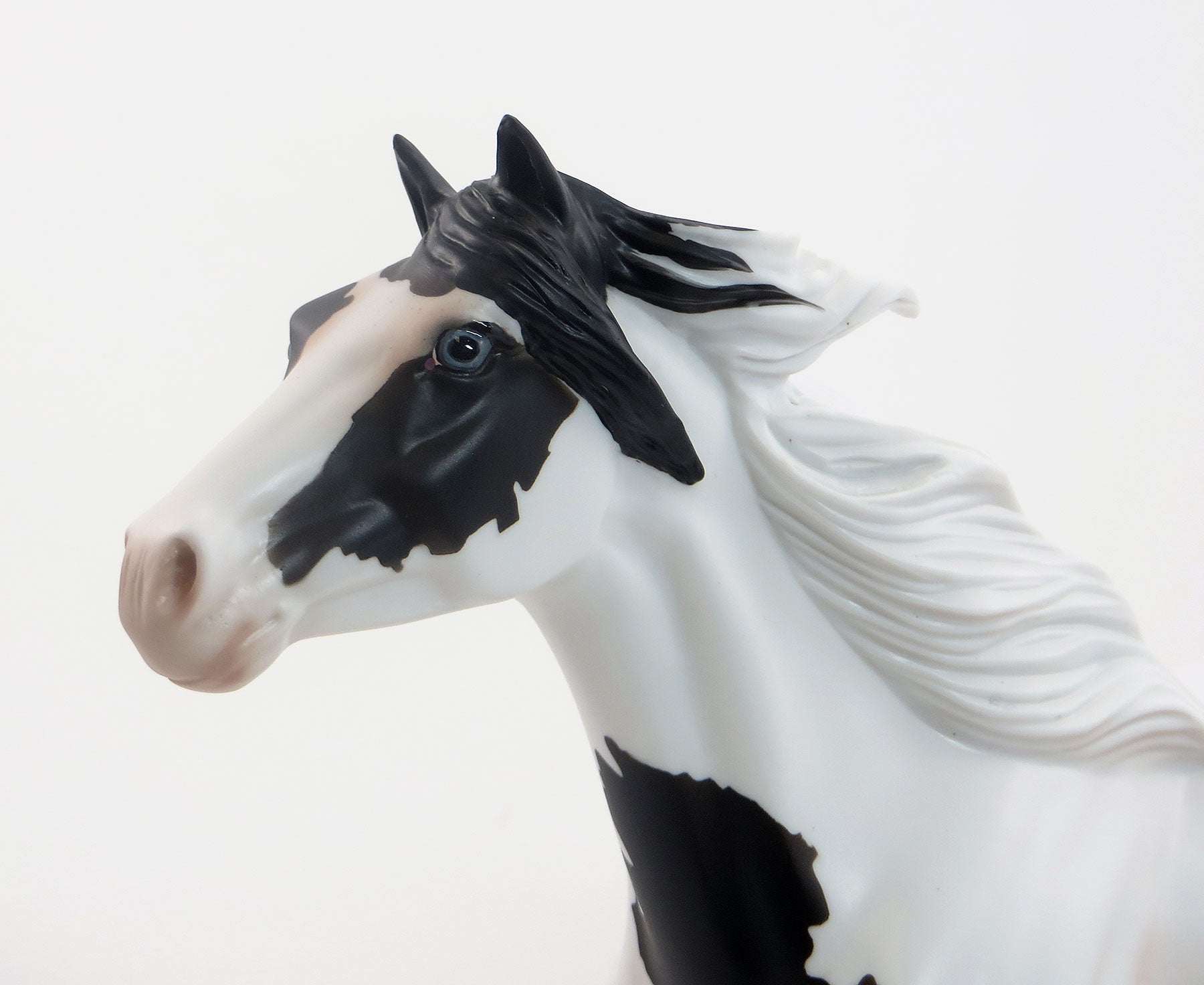 MAY SHE NEVER WAVE GOODBYE - Black Medicine Hat  Mustang Mare Model Horse - LE15 - 7/23